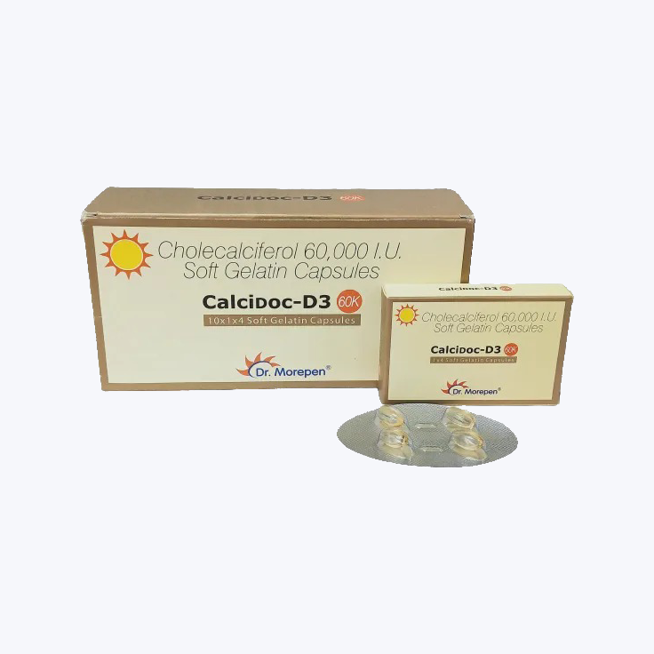 Dr. Morepen Calcidoc - D3 (Capsules)